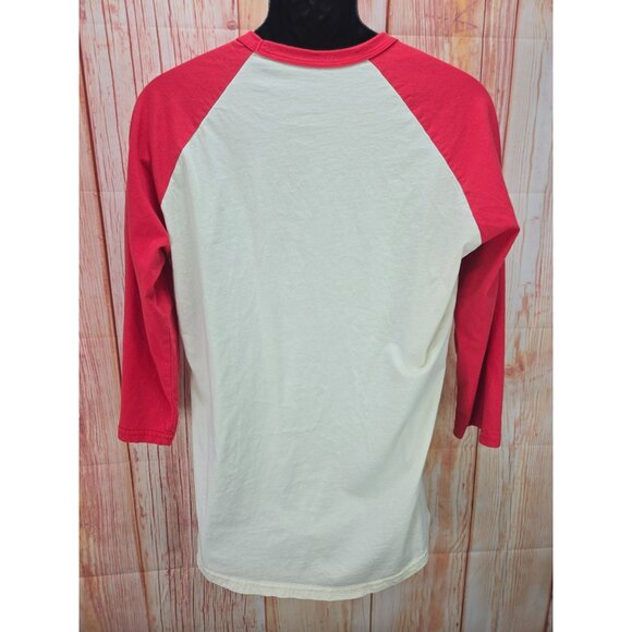 Texas Rangers Majestic Womens 2023 World Series Champions Raglan T-Shirt Large - Picture 2 of 8